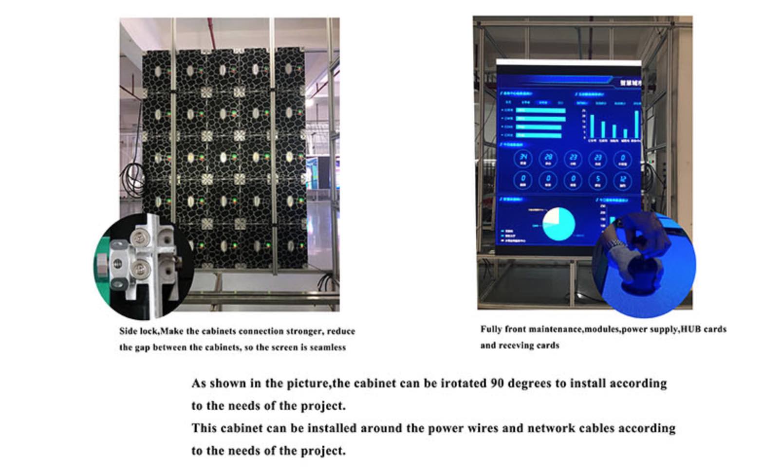 Narrow pitch led screen